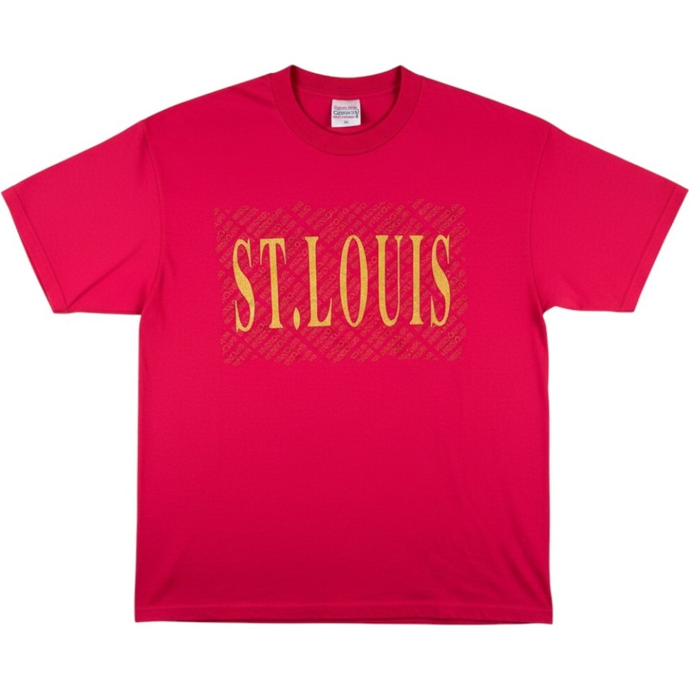 Vintage 90s St. Louis Missouri Spellout T-Shirt Men XL Made In USA Single Stitch